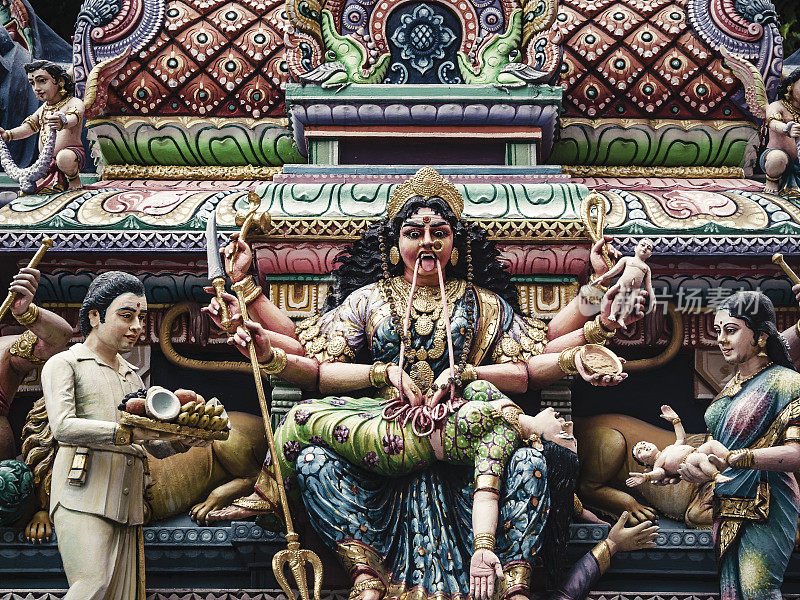 卡利印度教女神Sri Veeramakaliamman神庙